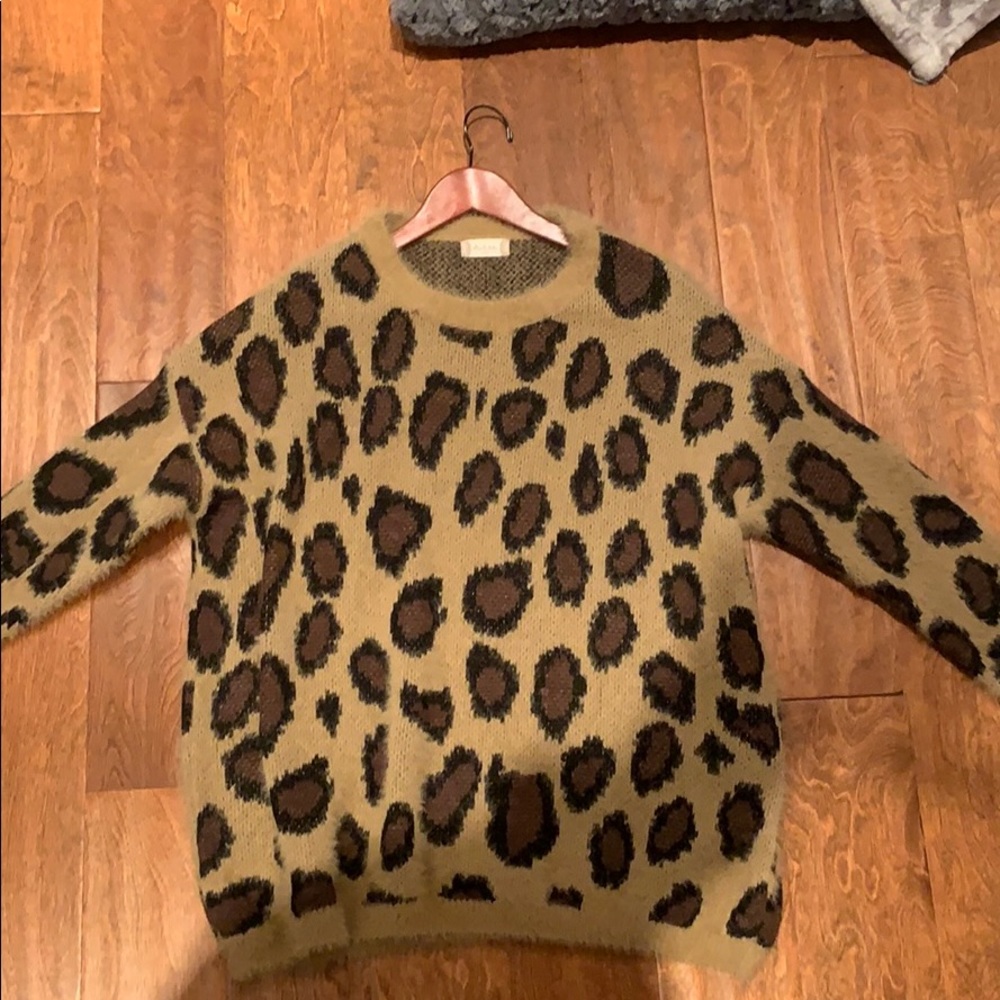 Cheetah Sweater